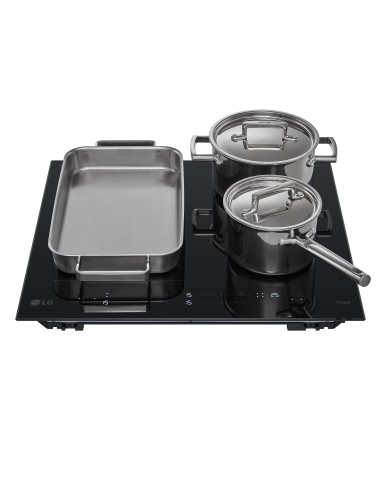 PIANI COTTURA A INDUZIONE: vendita online LG CBIZ2435B PIANO COTT. INDUZ. 60CM SLIM 56X48 1 FLEX BRIDGE 7,4KW in offerta