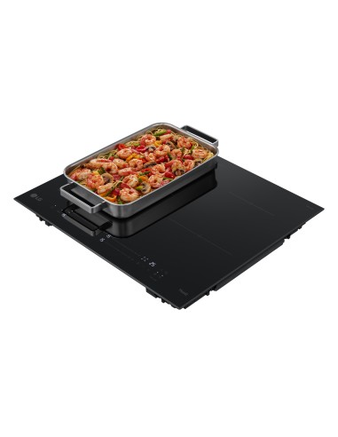 PIANI COTTURA A INDUZIONE: vendita online LG CBIZ2435B PIANO COTT. INDUZ. 60CM SLIM 56X48 1 FLEX BRIDGE 7,4KW in offerta