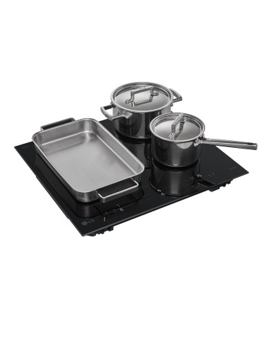 PIANI COTTURA A INDUZIONE: vendita online LG CBIZ2435B PIANO COTT. INDUZ. 60CM SLIM 56X48 1 FLEX BRIDGE 7,4KW in offerta