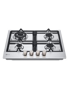 LG CBGZ2414S PIANO COTT. 60CM INOX 4F GAS GRIGLIE GHISA ACC. SOTTOMAN. 2