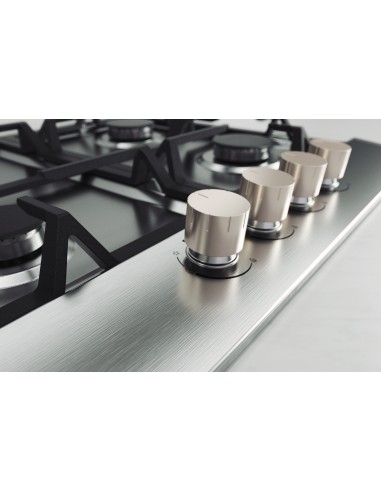 LG CBGZ2414S PIANO COTT. 60CM INOX 4F GAS GRIGLIE GHISA ACC. SOTTOMAN.