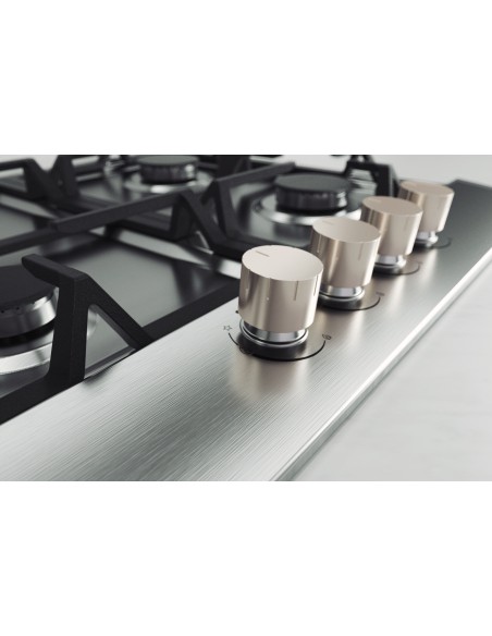 LG CBGZ2414S PIANO COTT. 60CM INOX 4F GAS GRIGLIE GHISA ACC. SOTTOMAN.