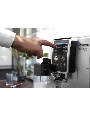 MACCHINE CAFFE' ESPRESSO: vendita online DE LONGHI ECAM380.85.SB MACCHINA CAFFE' DINAMICA PLUS SILVER in offerta