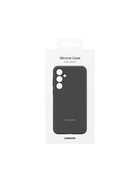 SAMSUNG EF-PA556TB A55 5G NERO COVER IN GOMMA