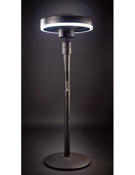 DCG VE1910TT VENTILATORE A PIANTANA 40CM CON LUCE 4VEL. TELECOMANDO