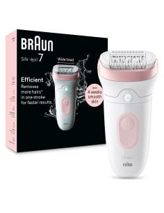 BRAUN SE7000 EPILATORE SILKEPIL    BIANCO/ROSA 2