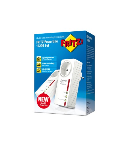 AVM FRITZPOWERLINE 1220E SET POWERLINE 1200MB