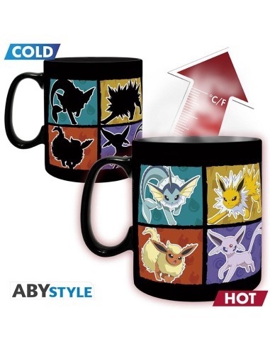 BIGBEN POKEMON - MUG HEAT CHANGE - 460 ML - EEVEE - CARDBOARD BOX X2