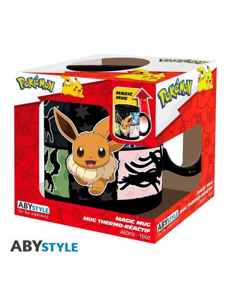 BIGBEN POKEMON - MUG HEAT CHANGE - 460 ML - EEVEE - CARDBOARD BOX X2