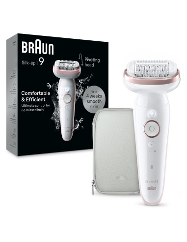 BRAUN SE9000 EPILATORE SILKEPIL    BIANCO/ROSA