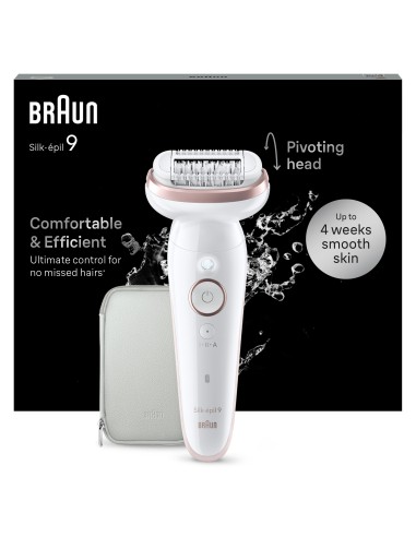 BRAUN SE9000 EPILATORE SILKEPIL    BIANCO/ROSA