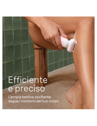 BRAUN SE9000 EPILATORE SILKEPIL    BIANCO/ROSA