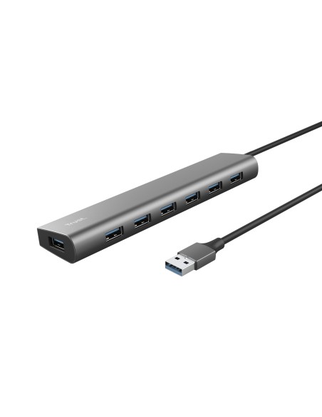 TRUST 24967 HALYX 7 PORT USB 3.2 ALLUMINIO