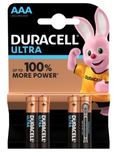 DURACELL ULTRA POWER AAA X4 MINISTILO PILE