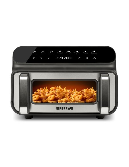 G3 FERRARI G10181 FRIGGITRICE E GRIGLIA AD ARIA FRIGGISANO BBQ 2000W