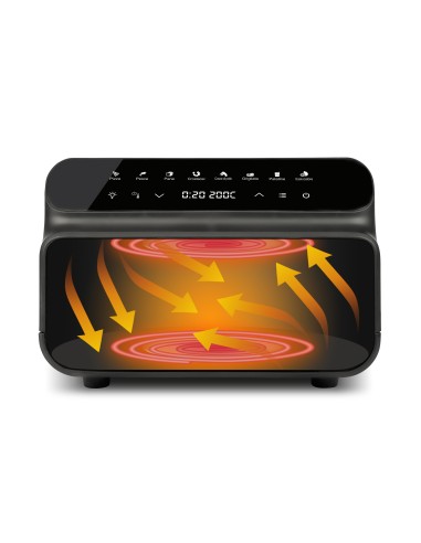 G3 FERRARI G10181 FRIGGITRICE E GRIGLIA AD ARIA FRIGGISANO BBQ 2000W