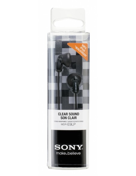 SONY MDR-E9LPB AURICOLARE NERO