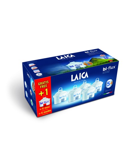 LAICA F6S CARTUCCE WATER FILTER 5+1 PER CARAFFA TOSCA 3000 SERIES