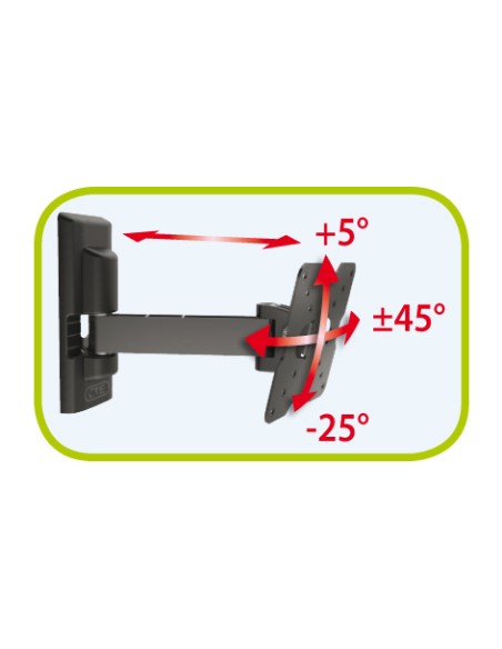 CME STAFFA ER100 SINGOLO BRACCIO 14"/25" 20KG
