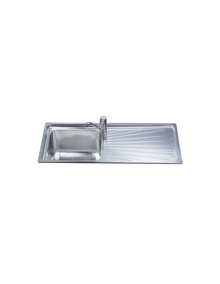 SMEG SGE116.1D LAVELLO INOX 116CM
