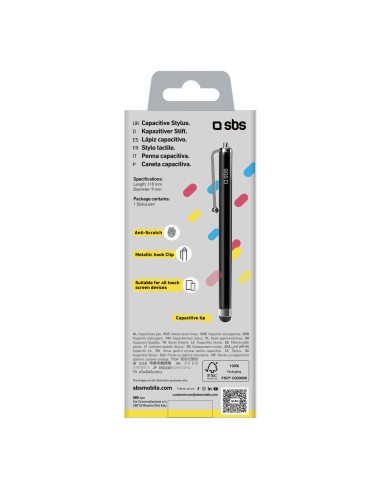 SBS TE0USC60K PENNA PER DISPLAY TOUCH CAPACITIVI