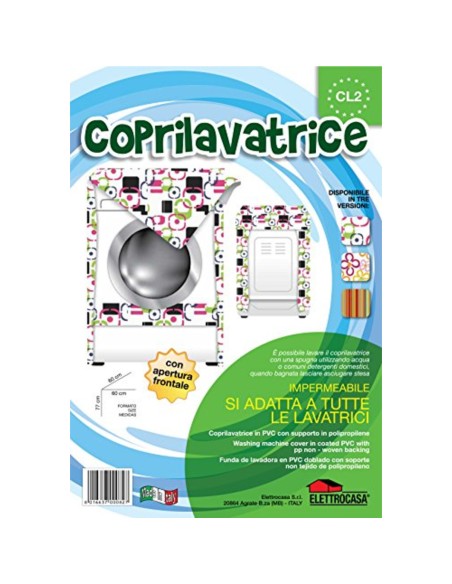ELETTROCASA CL2 COPRILAVATRICE APERT. FRONT.