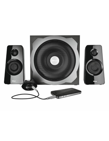 TRUST 19019 TYTAN 2.1 SUBWOOFER SPEAKER SET-BLACK