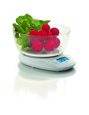 BILANCE DA CUCINA: vendita online LAICA KS1019W BILANCIA P.A. 5KG C\CIOTOLA TRASP. in offerta