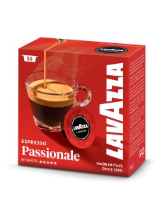 CAPSULE CAFFE': vendita online LAVAZZA 8715 PASSIONALE ASTUCCIO 36 CAPSULE in offerta