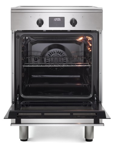 DE_LONGHI DMX64INLTC2 CUCINA 60X60 INOX 4F INDUZI. F.E. 9F. EASY STEAM