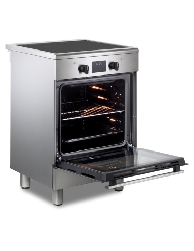 DE_LONGHI DMX64INLTC2 CUCINA 60X60 INOX 4F INDUZI. F.E. 9F. EASY STEAM