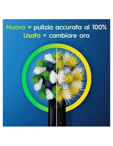 ORAL B POWER VITALITY PRO DUO BLACK& WHITE 2 RIMOTORI DI PLACCA