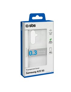 SBS TESKINSAA25T SAMSUNG  A25 5G COVER IN GOMMA TRASPARENTE 2