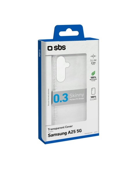 SBS TESKINSAA25T SAMSUNG  A25 5G COVER IN GOMMA TRASPARENTE