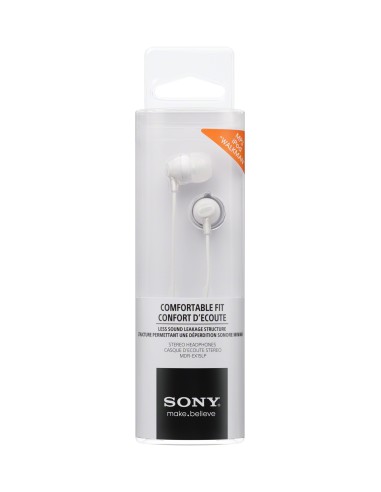 SONY MDR-EX15LPW AURICOLARE IN-EAR BIANCO