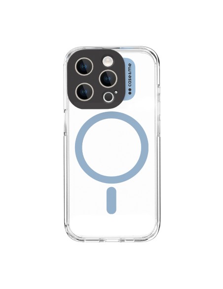 SBS CMCOVCAMTMSIP1561PA IPHONE 15 PRO COVER MAGSAFE TRASP/AZZURRO