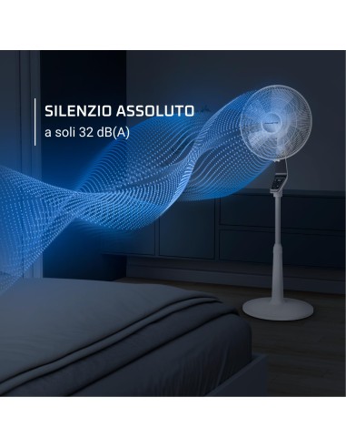ROWENTA VU5690 VENTILATORE A PIANTANA 50CM 5PALE TELECOMANDO DISPLAY