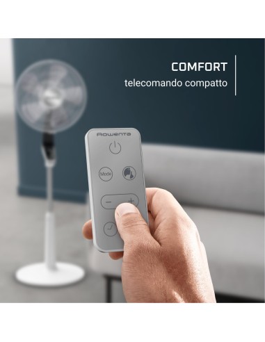 ROWENTA VU5690 VENTILATORE A PIANTANA 50CM 5PALE TELECOMANDO DISPLAY