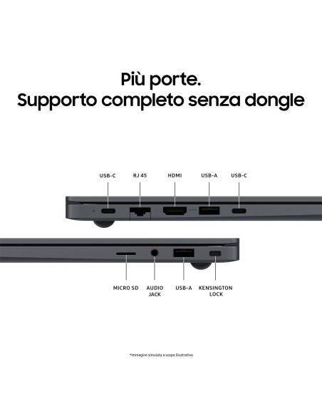 NOTEBOOK: vendita online SAMSUNG GALAXY BOOK4 NOTEBOOK I7  16GB/SSD512GB/15,6" in offerta