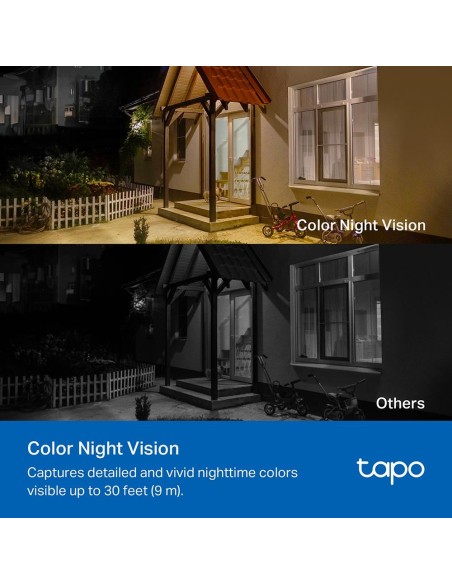 TPLINK TAPO TC82KIT IP CAM WIFI 2K + PANNELLO SOLARE A BATT/EST IP65