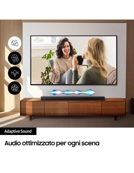 SAMSUNG HW-B750D SOUNDBAR 5.1 400W + SUBWOOFER WIRELESS