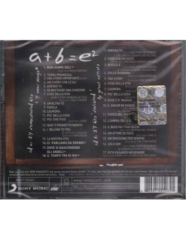 E2 - EROS RAMAZZOTTI 2 CD