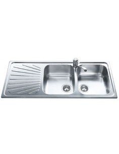 SMEG SP116S LAVELLO 116CM. 2V+GOCC. SX