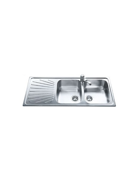 SMEG SP116S LAVELLO 116CM. 2V+GOCC. SX