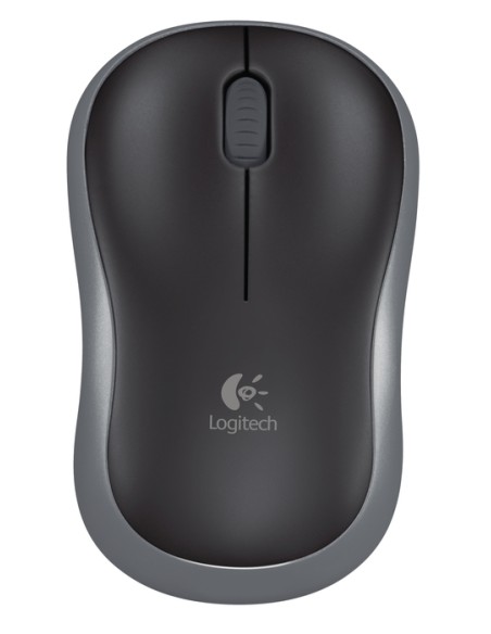 LOGITECH M185 MOUSE WIRELESS GRIGIO SCURO