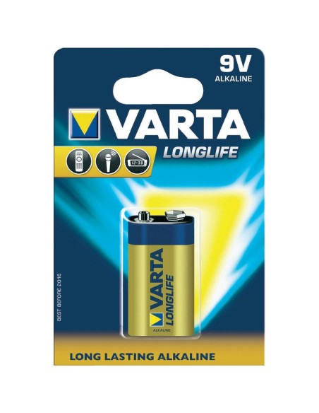 VARTA LONGLIFE 9V X1 TRANSISTOR PILA
