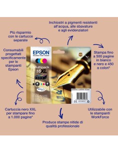 EPSON T1621 16 NERO CARTUCCIA 2