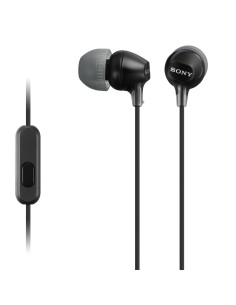 SONY MDR-EX15APB AURICOLARE MICROFONO NERO