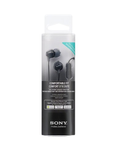 SONY MDR-EX15APB AURICOLARE MICROFONO NERO