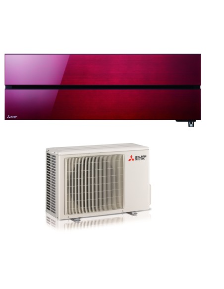 KIT CLIMA MITSUBISHI MUZ-LN35VG+   MSZ-LN35VGRED KIRIGAMINE STYLE RED